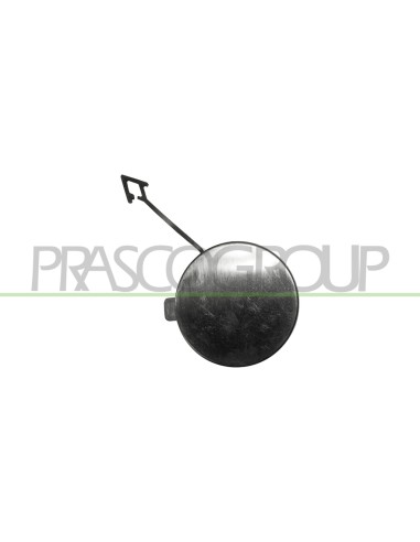 TAPPO COPRI GANCIO TRAINO PARAURTI ANTERIORE NERO LISCIO DA PRIMERIZZARE SKODA CITIGO Mod. 01-12 - 01-17