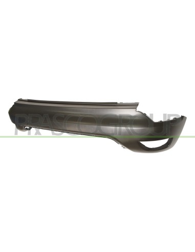 PARAURTI POSTERIORE NERO GOFFRATO CON TAPPO COPRI GANCIO TRACCE PDC E PARK ASSIST RENAULT CAPTUR Mod. 03-17 - 11-19