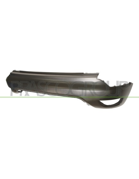 PARAURTI POSTERIORE NERO GOFFRATO CON TAPPO COPRI GANCIO TRACCE PDC E PARK ASSIST RENAULT CAPTUR Mod. 03-17 - 11-19