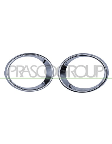 KIT CORNICI FENDINEBBIA CROMATE (DESTRA+SINISTRA) RENAULT KADJAR Mod. 04-15 - 10-18