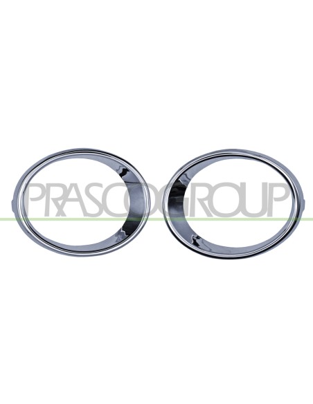 KIT CORNICI FENDINEBBIA CROMATE (DESTRA+SINISTRA) RENAULT KADJAR Mod. 04-15 - 10-18