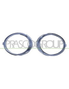 KIT CORNICI FENDINEBBIA CROMATE (DESTRA+SINISTRA) RENAULT KADJAR Mod. 04-15 - 10-18 2