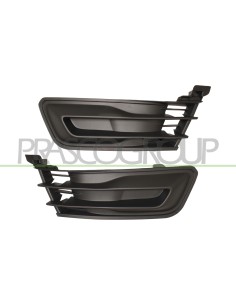 KIT GRIGLIE PARAURTI ANTERIORE NERE (DESTRA+SINISTRA) RENAULT CAPTUR Mod. 03-17 - 11-19