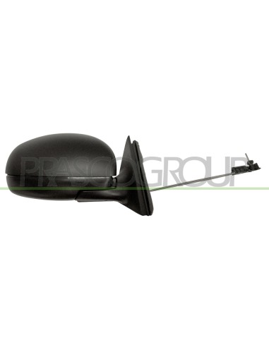 RETROVISORE DESTRO A CAVI NERO CONVESSO SKODA FABIA Mod. 04-07 - 03-10