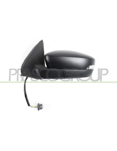 RETROVISORE SINISTRO ELETTRICO NERO TERMICO CON FANALE CONVESSO
