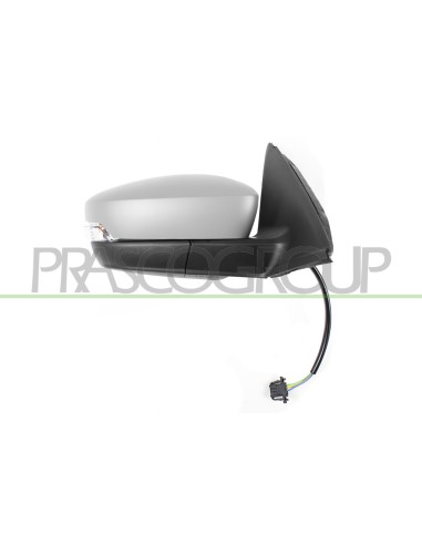 RETROVISORE DESTRO ELETTRICO TERMICO CON PRIMER CON FANALE CONVESSO