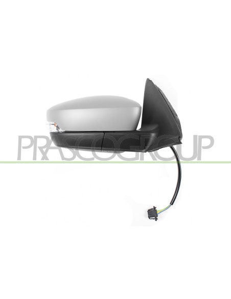 RETROVISORE DESTRO ELETTRICO TERMICO CON PRIMER CON FANALE CONVESSO