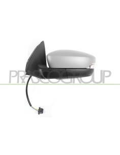 RETROVISORE SINISTRO ELETTRICO TERMICO CON PRIMER CON FANALE CONVESSO