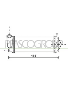 INTERCOOLER RENAULT - KANGOO - Mod. 09-07 - 12-13
