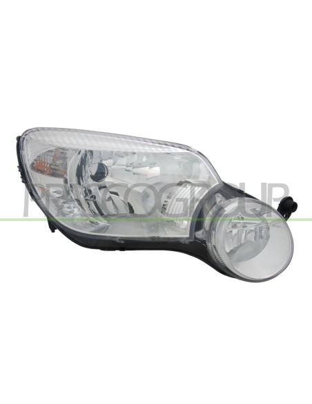 PROIETTORE DESTRO H4 ELETTRICO CON MOTORE SKODA YETI (5L) Mod. 01-10 - 08-13