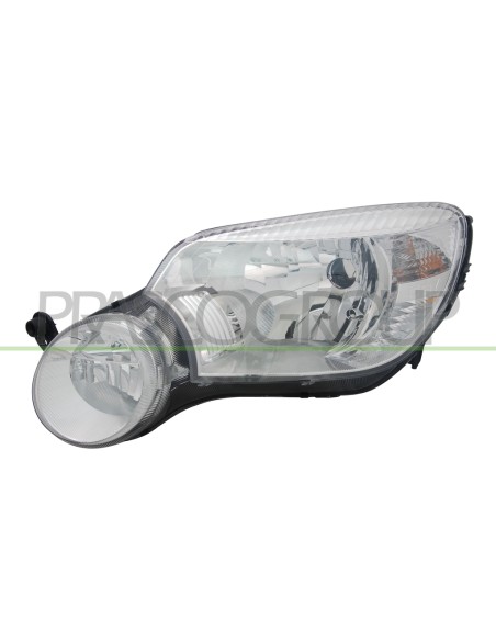 PROIETTORE SINISTRO H4 ELETTRICO CON MOTORE SKODA YETI (5L) Mod. 01-10 - 08-13