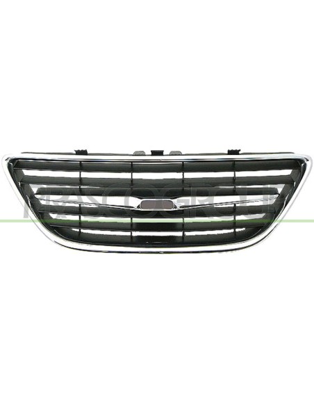 GRIGLIA PARAURTI ANTERIORE SUPERIORE CROMATA SAAB 9 3 Mod. 02-03 - 01-07
