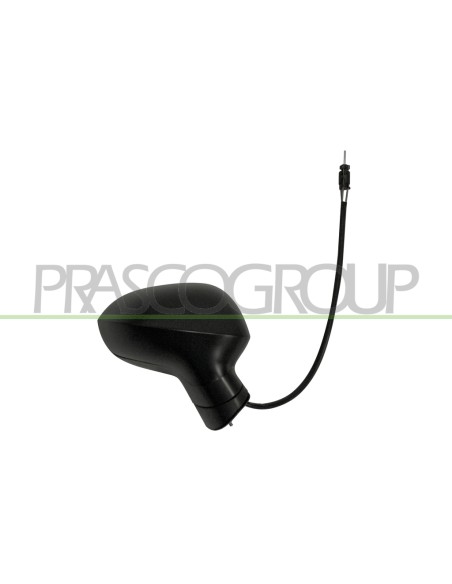 RETROVISORE DESTRO A CAVI NERO CONVESSO SEAT IBIZA Mod. 07-08 - 04-12