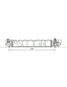 INTERCOOLER SEAT - IBIZA - Mod. 07-08 - 04-12