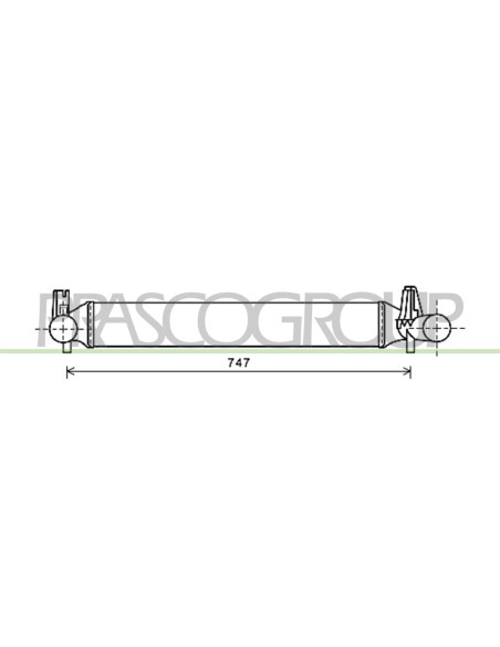 INTERCOOLER SEAT - IBIZA - Mod. 07-08 - 04-12