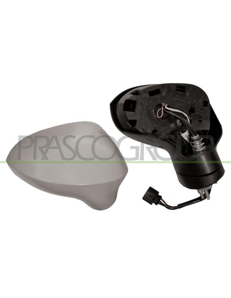 RETROVISORE DESTRO ELETTRICO CON PRIMER TERMICO CHIUDIBILE CONVESSO 7 PINS SEAT LEON Mod. 04-09 - 12-12