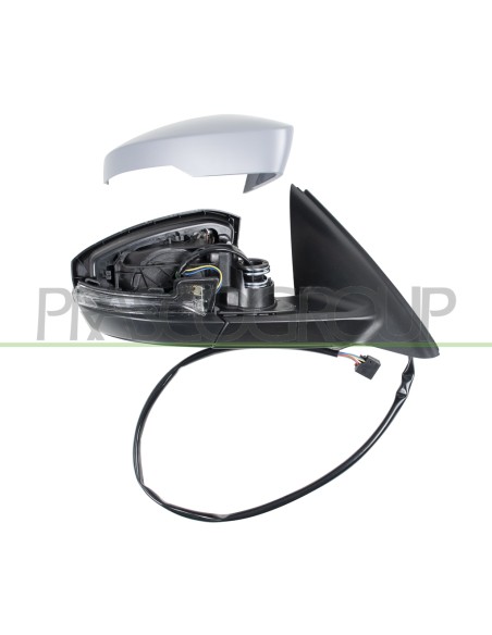 RETROVISORE DESTRO ELETTRICO CON PRIMER TERMICO CON FANALE CONVESSO 6 PINS