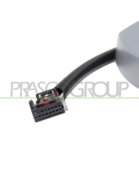 RETROVISORE DESTRO ELETTRICO CON PRIMER TERMICO CON FANALE CONVESSO 6 PINS