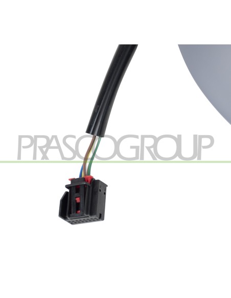 RETROVISORE DESTRO ELETTRICO CON PRIMER TERMICO CON FANALE CONVESSO 6 PINS