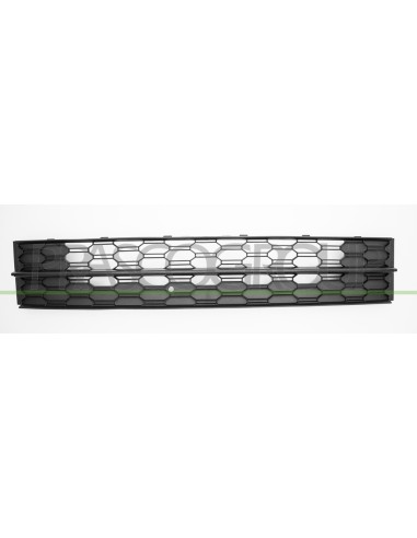 GRIGLIA PARAURTI ANTERIORE CENTRALE NERA SKODA OCTAVIA Mod. 01-17 - 02-20