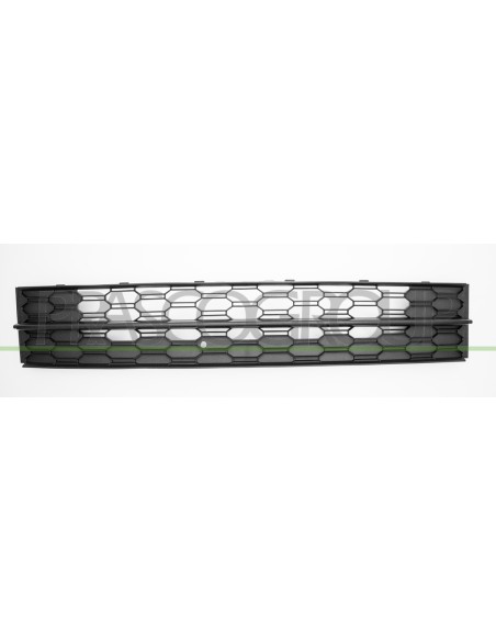 GRIGLIA PARAURTI ANTERIORE CENTRALE NERA SKODA OCTAVIA Mod. 01-17 - 02-20
