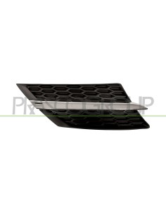 GRIGLIA RADIATORE DESTRA NERA CON MODANATURA CROMATA TOYOTA RAV 4 Mod. 04-13 - 11-15