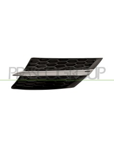 GRIGLIA RADIATORE SINISTRA NERA CON MODANATURA CROMATA TOYOTA RAV 4 Mod. 04-13 - 11-15