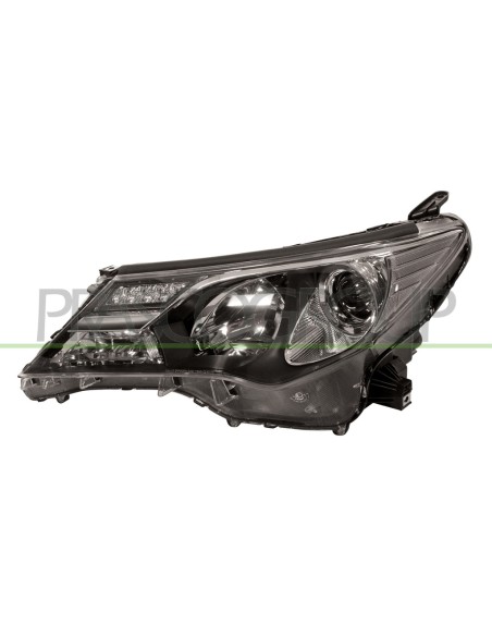 PROIETTORE SINISTRO HB3+HB3 ELETTRICO CON MOTORE LED VERSIONE STANLEY TOYOTA RAV 4 Mod. 04-13 - 11-15