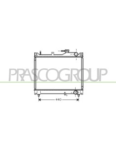 RADIATORE SUZUKI GRAND VITARA Mod. 01-99 - 12-05