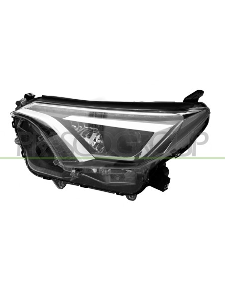 PROIETTORE SINISTRO ELETTRICO CON MOTORE NERO LED TOYOTA RAV 4 Mod. 12-15 - 03-19