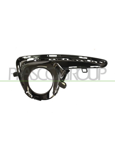 GRIGLIA DESTRA PARAURTI ANTERIORE NERA LUCIDA CON SEDE FENDI TOYOTA YARIS Mod. 01-17 - 05-20