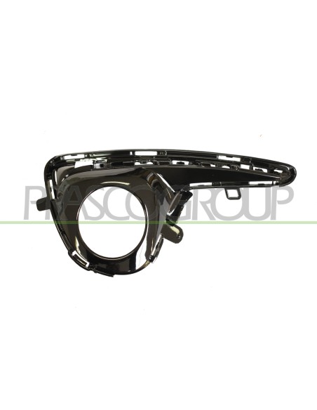 GRIGLIA DESTRA PARAURTI ANTERIORE NERA LUCIDA CON SEDE FENDI TOYOTA YARIS Mod. 01-17 - 05-20