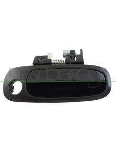 MANIGLIA ANTERIORE DESTRA ESTERNA NERA LISCIA CON FORO NOTTOLINO TOYOTA COROLLA E12 Mod. 02-02 - 06-04