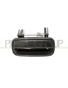MANIGLIA POSTERIORE DESTRA ESTERNA NERA LISCIA TOYOTA HILUX PICK UP 2WD LN85 Mod. 09-89 - 01-95