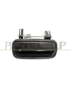 MANIGLIA POSTERIORE SINISTRA ESTERNA NERA LISCIA SENZA FORO NOTTOLINO TOYOTA HILUX PICK UP 2WD LN85 Mod. 09-89 - 01-95