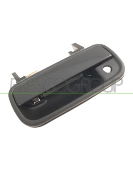 MANIGLIA ANTERIORE SINISTRA ESTERNA NERA CON FORO NOTTOLINO TOYOTA HILUX PICK UP 2WD LN85 Mod. 09-89 - 01-95