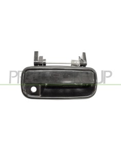 MANIGLIA ANTERIORE DESTRA ESTERNA NERA LISCIA CON FORO NOTTOLINO TOYOTA HILUX PICK UP 2WD LN85 Mod. 09-89 - 01-95