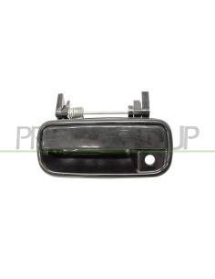 MANIGLIA ANTERIORE SINISTRA ESTERNA NERA LISCIA CON FORO NOTTOLINO TOYOTA HILUX PICK UP 2WD LN85 Mod. 09-89 - 01-95