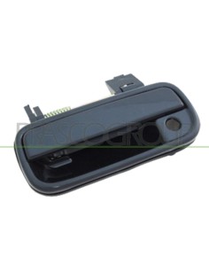 MANIGLIA ANTERIORE SINISTRA ESTERNA NERA LISCIA CON FORO NOTTOLINO TOYOTA HILUX PICK UP Mod. 08-01 - 05-05
