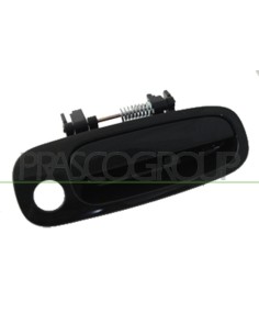MANIGLIA ANTERIORE DESTRA ESTERNA NERA LISCIA CON FORO NOTTOLINO TOYOTA RAV 4 XA Mod. 10-94 - 07-00