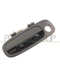 MANIGLIA ANTERIORE SINISTRA ESTERNA NERA LISCIA CON FORO NOTTOLINO TOYOTA RAV 4 XA Mod. 10-94 - 07-00