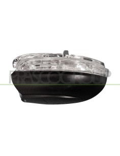 CALOTTA RETROVISORE SINISTRO INFERIORE NERA CON FANALE VOLKSWAGEN TOURAN Mod. 09-10 - 03-15