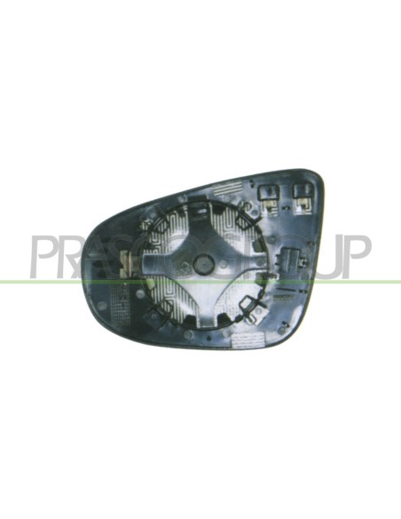 PIASTRA SPECCHIO DESTRA TERMICA CONVESSA VOLKSWAGEN GOLF VI Mod. 09-08 - 09-12