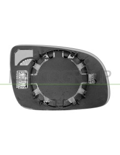 PIASTRA SPECCHIO SINISTRA TERMICA CONVESSA GRANDE VOLKSWAGEN POLO Mod. 09-99 - 07-01