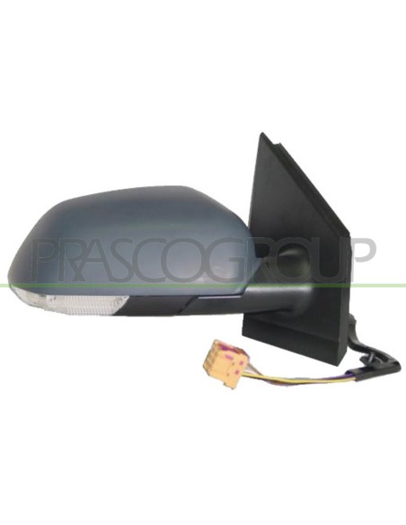 RETROVISORE DESTRO ELETTRICO CON PRIMER TERMICO CON FANALE 7 PINS VOLKSWAGEN POLO Mod. 08-05 - 08-09