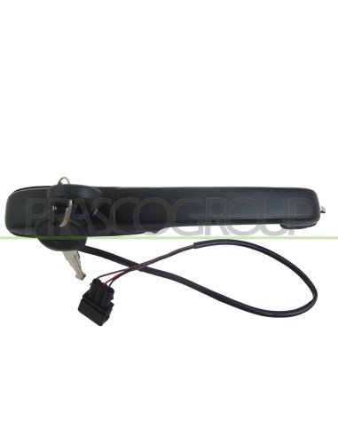 MANIGLIA ANTERIORE DESTRA ESTERNA NERA CON CHIAVE CHIUSURA CENTRALIZZATA VOLKSWAGEN PASSAT B4 Mod. 11-93 - 10-96