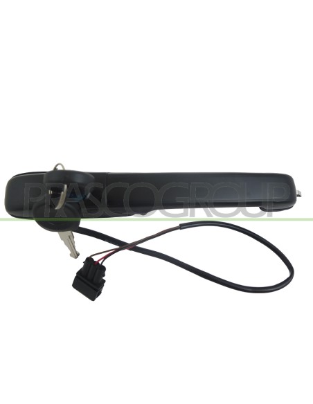 MANIGLIA ANTERIORE DESTRA ESTERNA NERA CON CHIAVE CHIUSURA CENTRALIZZATA VOLKSWAGEN PASSAT B4 Mod. 11-93 - 10-96
