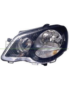 PROIETTORE SINISTRO MOD. H7+H1 ELETTRICO CON MOTORE NERO MOD. SPORT VOLKSWAGEN POLO Mod. 08-05 - 08-09