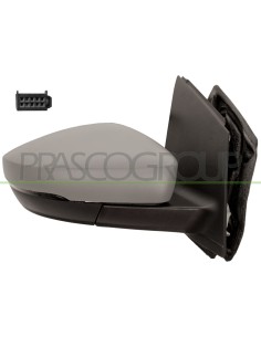 RETROVISORE DESTRO ELETTRICO-NERO-TERMICO-CON FANA