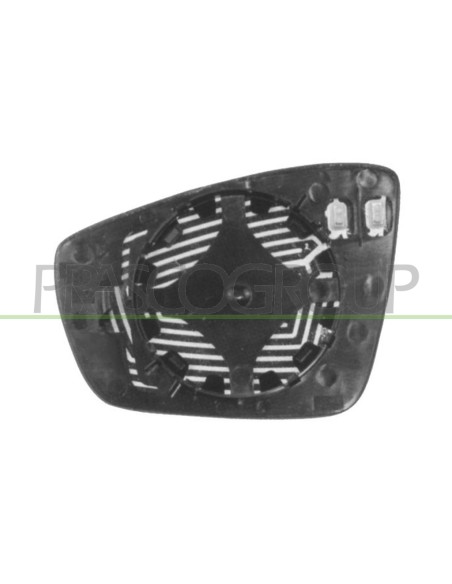 PIASTRA SPECCHIO DESTRA CONVESSA VOLKSWAGEN POLO Mod. 09-09 - 05-14